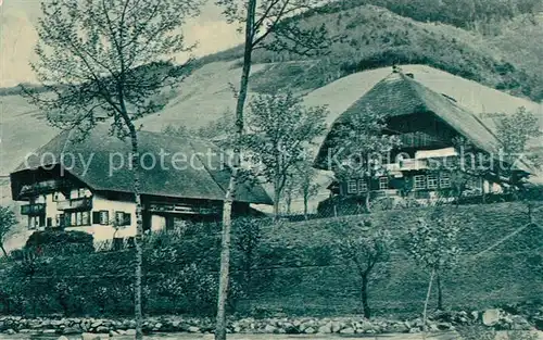 AK / Ansichtskarte Voehrenbach Bauernhaeuser Voehrenbach