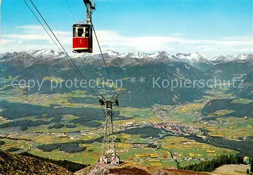 AK / Ansichtskarte Seilbahn Plan di Corones Dolomiti Kronplatz Seilbahn