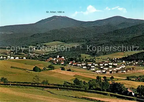 AK / Ansichtskarte Lam_Oberpfalz Panorama mit Gr Arber Lam_Oberpfalz