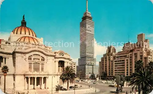 AK / Ansichtskarte Mexico_City Mas Alto en Latino America Palacio de Bellas Artes  Mexico City