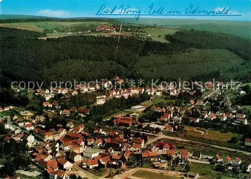 AK / Ansichtskarte Zell_Odenwald Fliegeraufnahme Zell Odenwald