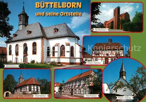 Buettelborn Kirche Klein Gerau Worfelden Klein Gerau Buettelborn