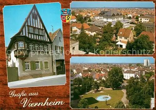 Viernheim Erker Stadtblick Park Viernheim