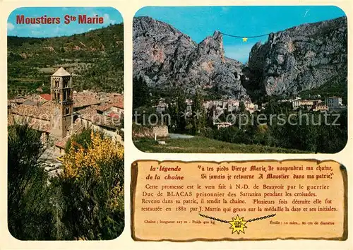 Moustiers Sainte Marie sur le circuit des Gorges du Verdon Moustiers Sainte Marie