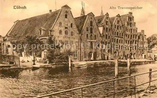 Luebeck Alte Travenspeicher Luebeck