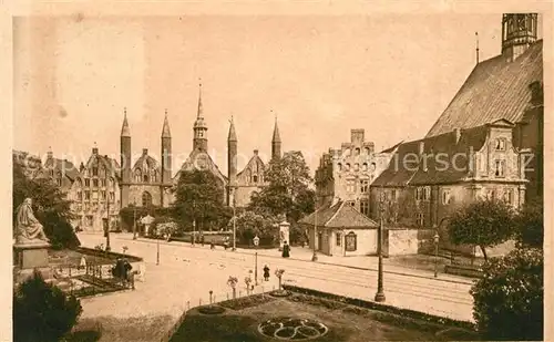 Luebeck Heilig Geist Hospital Geibelplatz Luebeck