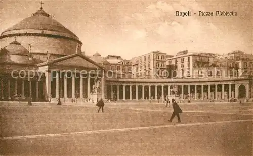 Napoli_Neapel Piazza Plebiscito Napoli Neapel