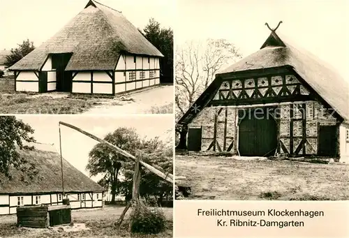 AK / Ansichtskarte Ribnitz Damgarten_Ostseebad Freilichtmuseum Klockenhagen Ribnitz Damgarten