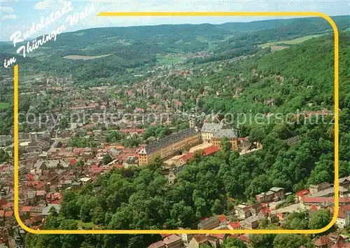 AK / Ansichtskarte Rudolstadt Fliegeraufnahme Rudolstadt