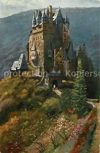 AK / Ansichtskarte Hoffmann_Heinrich Burg Eltz Hoffmann Heinrich