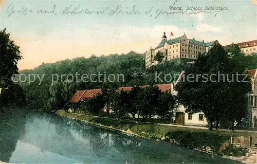 AK / Ansichtskarte Gera Schloss Osterstein Gera