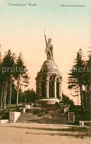 AK / Ansichtskarte Detmold Hermannsdenkmal Teutoburger Wald Detmold