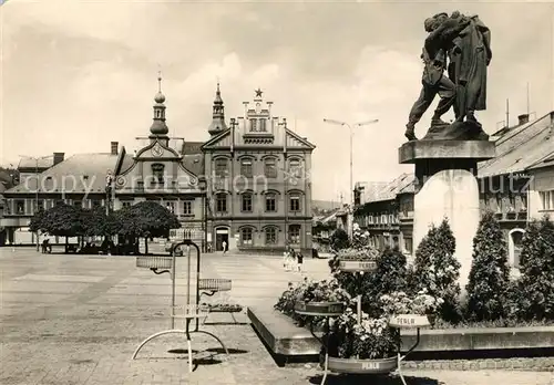 AK / Ansichtskarte Ceska_Trebova namesti Sbratreni Ceska Trebova