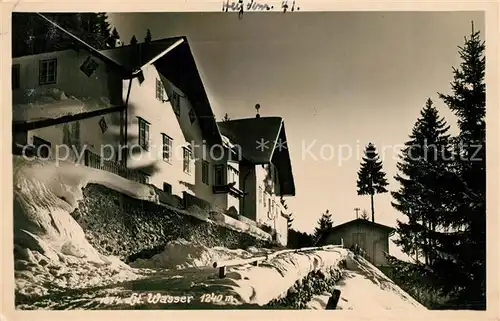 AK / Ansichtskarte Igls_Tirol Wohnhaeuser im Winter Igls_Tirol