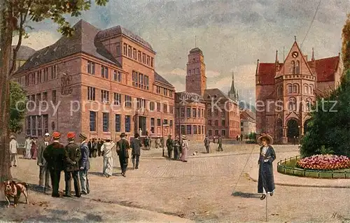 AK / Ansichtskarte Hoffmann_Heinrich Freiburg im Breisgau Universitaet Hoffmann Heinrich