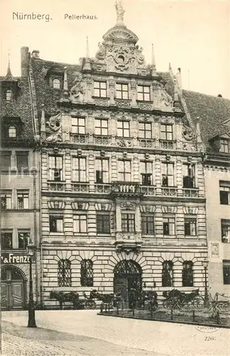 AK / Ansichtskarte Nuernberg Pellerhaus Baudenkmal Historisches Gebaeude Nuernberg