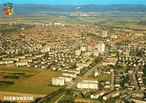 AK / Ansichtskarte Viernheim Fliegeraufnahme Viernheim