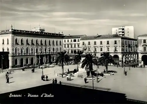 AK / Ansichtskarte Sassari Piazza d Italia Sassari