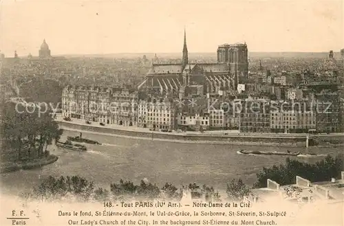 AK / Ansichtskarte Paris Notre Dame de la Cite Paris