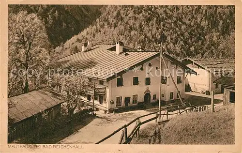 AK / Ansichtskarte Bad_Reichenhall Mauthaus Bad_Reichenhall