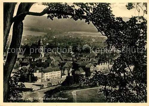 AK / Ansichtskarte Hann._Muenden Stadt an den drei Fluessen Hann. Muenden