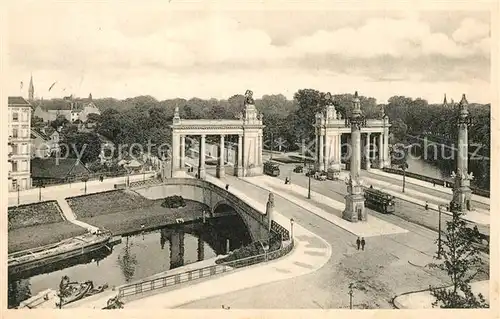 AK / Ansichtskarte Charlottenburg Bruecke Charlottenburg