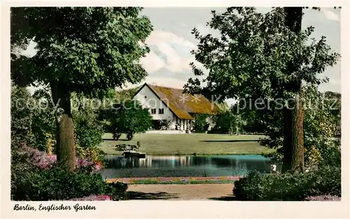 AK / Ansichtskarte Berlin Englischer Garten Berlin