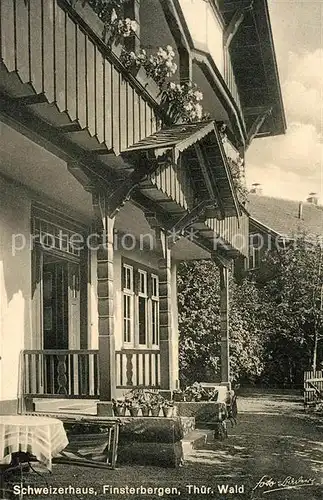 AK / Ansichtskarte Finsterbergen Schweizerhaus Luftkurort Thueringer Wald Finsterbergen