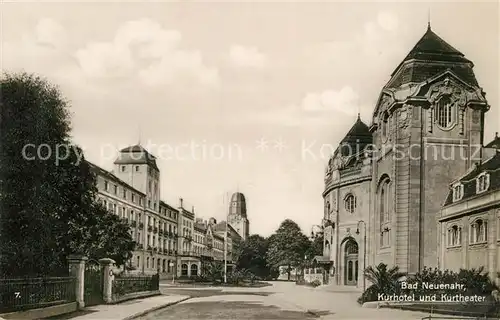 AK / Ansichtskarte Bad_Neuenahr Ahrweiler Kurhotel und Kurtheater Trinks Postkarte Bad_Neuenahr Ahrweiler