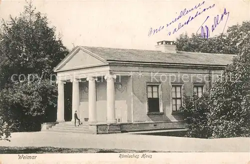 AK / Ansichtskarte Weimar_Thueringen Roemisches Haus Weimar Thueringen