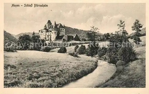 AK / Ansichtskarte Mayen Schloss Buerresheim Mayen