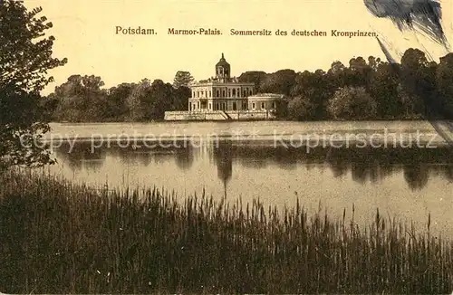 Potsdam Marmor Palais Sommersitz des deutschen Kronprinzen Potsdam