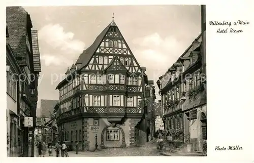 Miltenberg_Main Hotel Riesen Miltenberg Main