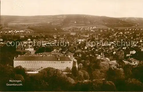 Meiningen_Thueringen Panorama Meiningen Thueringen