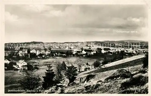 Neubau_Fichtelberg mit Ochsenkopf Neubau Fichtelberg