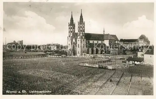 Worms_Rhein Liebfrauenkirche Worms Rhein