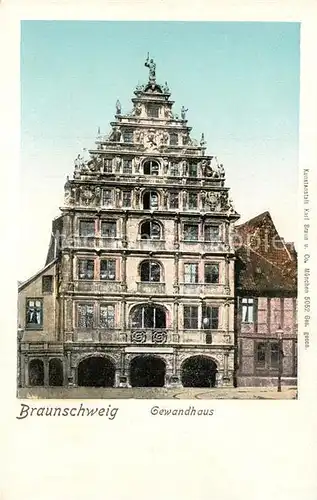 Braunschweig Gewandhaus Historisches Gebaeude Braunschweig