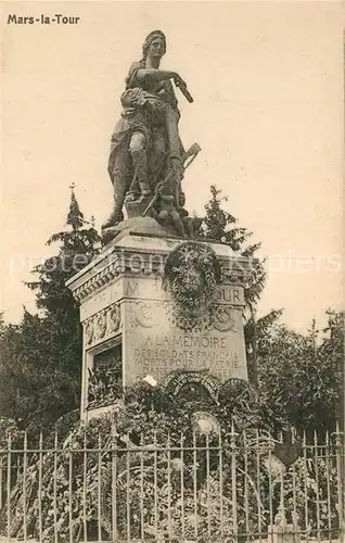 Mars la Tour Denkmal Statue Mars la Tour