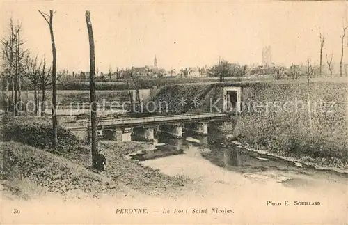 Peronne_Saone et Loire Le Pont Saint Nicolas Peronne Saone et Loire