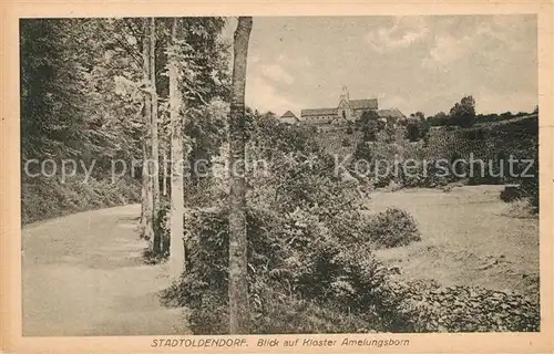 AK / Ansichtskarte Stadtoldendorf Kloster Amelungsborn Stadtoldendorf