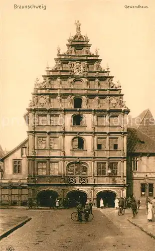 AK / Ansichtskarte Braunschweig Gewandhaus Braunschweig