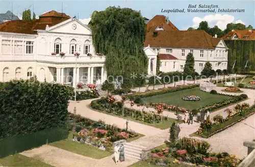 AK / Ansichtskarte Salzuflen_Bad Leopoldbad Woldemarbad Inhalatorium Salzuflen_Bad