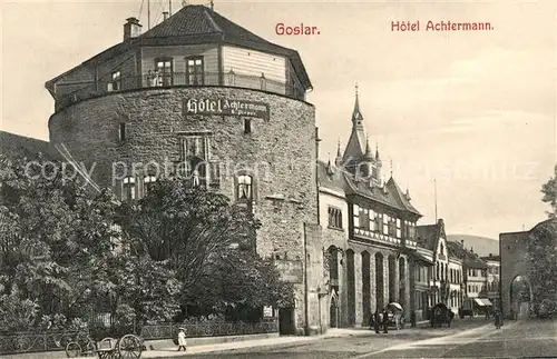 AK / Ansichtskarte Goslar Hotel Achtermann Goslar