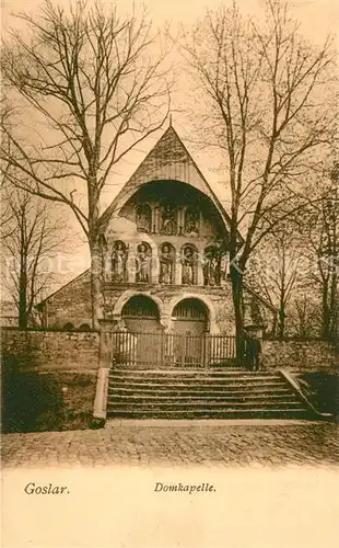 AK / Ansichtskarte Goslar Domkapelle Goslar