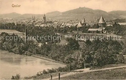 AK / Ansichtskarte Goslar Stadtpanorama Goslar