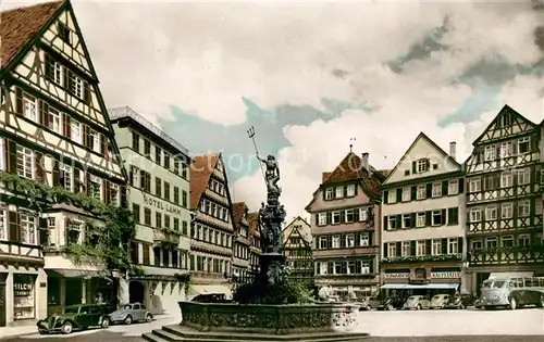 AK / Ansichtskarte Tuebingen Marktbrunnen Tuebingen