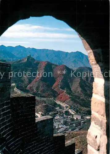 AK / Ansichtskarte Beijing Badaling Section Great Wall  Beijing