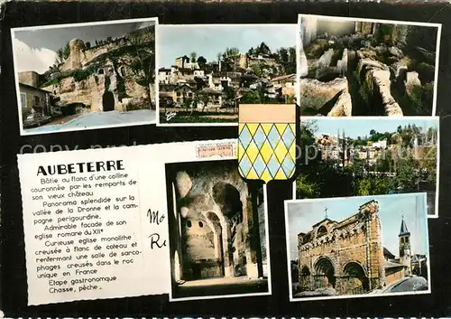 AK / Ansichtskarte Aubeterre sur Dronne Vue partielle Aubeterre sur Dronne