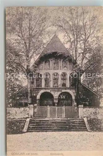 AK / Ansichtskarte Goslar Domkapelle Goslar