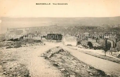 AK / Ansichtskarte Marseille_Bouches du Rhone Vue generale Marseille